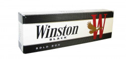 Winston Black Bold Box (USA)