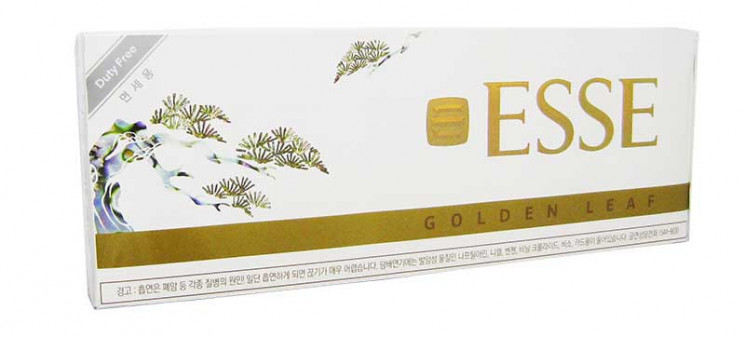 Esse Golden Leaf 1 mg. (Корея)