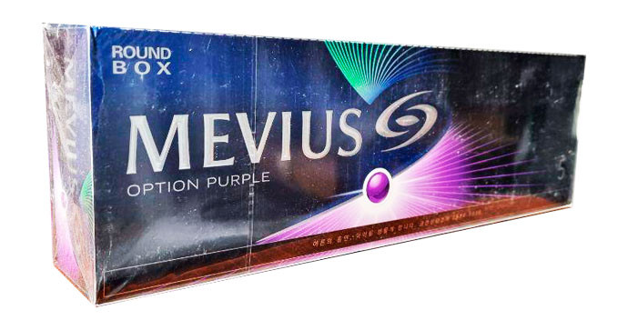 Mevius Option Blue Purple 5 (Korea Duty Free)
