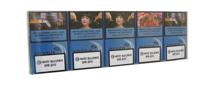 Mevius Wind Blue (Korea Duty Free) Blister
