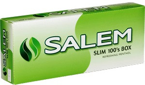 SALEM Slim 100's Box (USA)